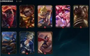 contas league of legends