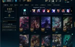 Unranked com 60 Champs e 35 Skins ( JG / ADC )