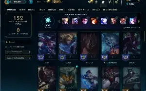 Unranked com 60 Champs e 35 Skins ( JG / ADC )