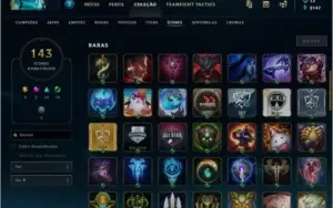 Conta League of Legends - since season 2