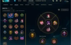 Conta League of Legends - since season 2