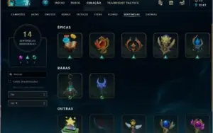 Conta League of Legends - since season 2