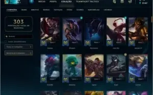 Conta League of Legends - since season 2