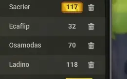 Conta Croca, Eni 45 omega e sacrier 117 omega