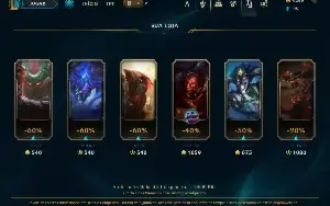 Conta League Of Legends Com Rp - 105 Campeões - 96 Skins 