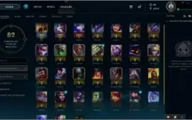 CONTA LEAGUE OF LEGENDS PLATINA 5!