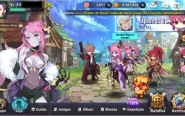 Conta Grand Chase Mobile Global 501K - Todos os SR's