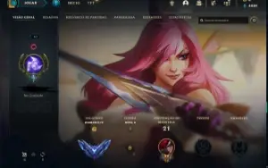 Conta league of legends diamante 4