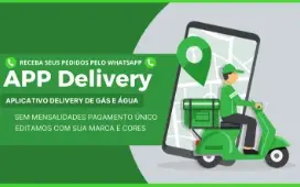 Aplicativo Delivery De Gás E Água - Sem Mensalidade!