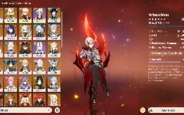 Genshin Impact - Único dono - 19 armas BIS - Att 15/05