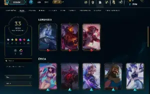 Conta esmeralda 3 com Riven pacto quebrado upada a mão