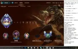 V CONTA D5 TODOS CHAMPS 354 SKINS BORDA D 18 PGS RUNA 60 ICN