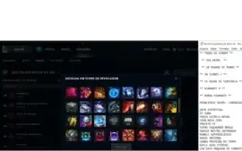 V CONTA D5 TODOS CHAMPS 354 SKINS BORDA D 18 PGS RUNA 60 ICN
