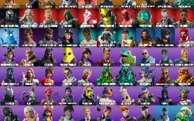 Conta Fortnite Tryhard Com Travis Scott E Machado Leviatã