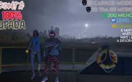 Conta nível 120, unlock all, 200 Milhões e mais | GTA Online