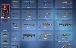 Conta de valorant altas skins