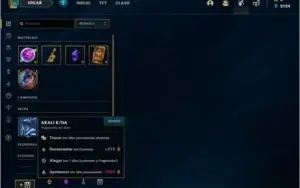 Conta prata 3 com 7 skins e 38 champs