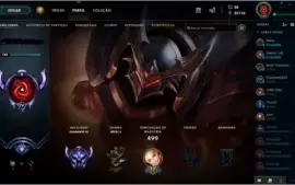 Conta LOL/D4/237 skins/32 skins de wards/ALL CHAMPS