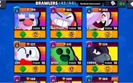 CONTA SEMI FULL BRAWL STARS