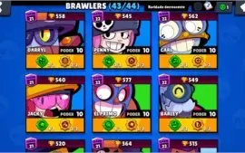 CONTA SEMI FULL BRAWL STARS