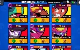 CONTA SEMI FULL BRAWL STARS