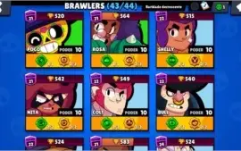 CONTA SEMI FULL BRAWL STARS
