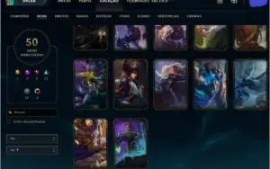 Conta LOL Diamante IV // Todos Os Dados // 50 skins !!