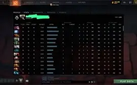 Vendo conta de DOTA2 immortal 6.350 mmr e 10k behavior