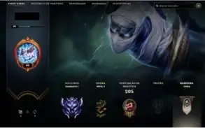 conta diamante 1 lol