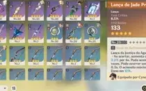 Cyno + Lança de jade