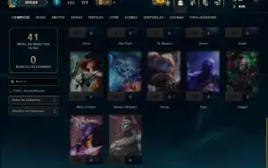 Esmeralda 3 com 30 Champs e 12 Skins