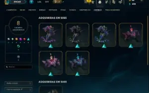 Esmeralda 3 com 30 Champs e 12 Skins