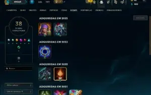 Esmeralda 3 com 30 Champs e 12 Skins