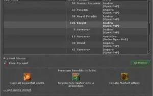 ELITE KNIGHT 136 (INABRA) - OPEN PVP