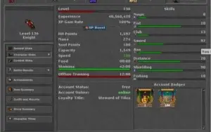 ELITE KNIGHT 136 (INABRA) - OPEN PVP
