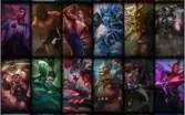 Conta muito boa, faltando apenas 7 campeões, várias skins.