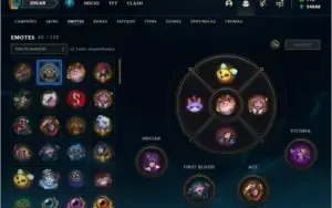 Conta LOL Gold 4 Todos os Campeões