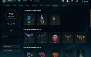 Conta LOL Gold 4 Todos os Campeões