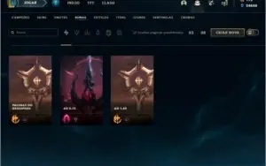Conta LOL Gold 4 Todos os Campeões