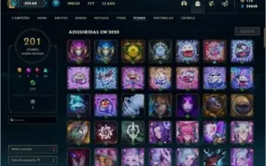 Conta LOL Gold 4 Todos os Campeões