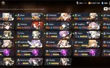 Conta Epic Seven - ótimos personagens - mid game