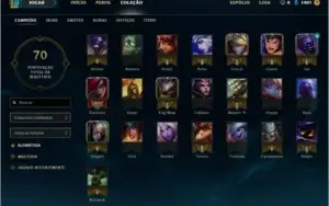 CONTA LEAGUE OF LEGENDS - GOLD IV