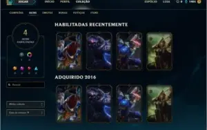 CONTA LEAGUE OF LEGENDS - GOLD IV