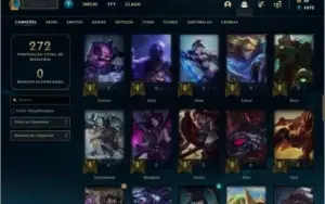 Conta DIAMANTE 4 com RYZE TRIUNFANTE, 41 skins e 72 champs
