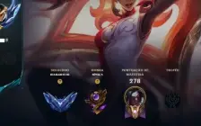 Conta LoL Diamante 3 | Diversas Skins | Passe bat. ativo