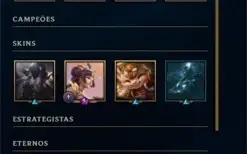 Conta diamante 1 63% winrate, Prestígio da lux