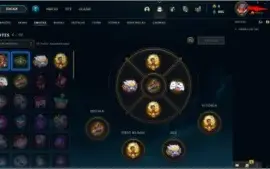 Conta lol gold iv