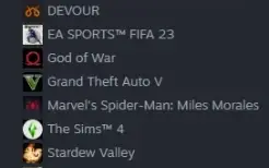 Conta Steam com 1000 reais gastos com muitos jogos caros