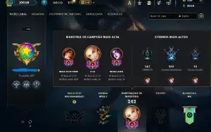 Conta De League Of Leagends/Full Acesso/53 Skins/Level 196 /