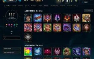 Conta De League Of Leagends/Full Acesso/53 Skins/Level 196 /